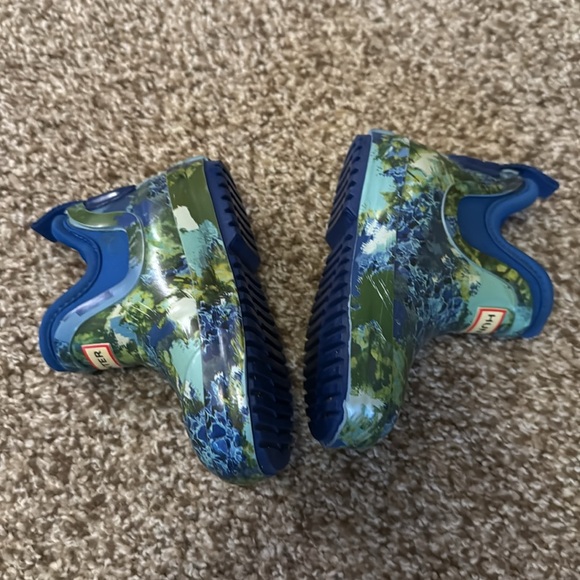 Hunter for Target Size 6 boots in blue/green - Picture 2 of 4